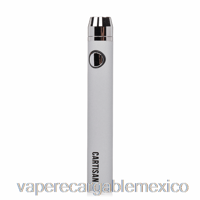 Vape Recargable Carisan Boton Vv 650 510 Bateria Plata